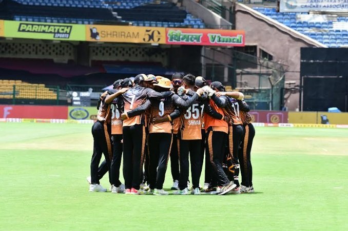 Hubli Tigers secure a spot in the Semi Finals of the Maharaja Trophy 2023